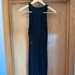 Kit and Ace Black Racer Back Knit Dress - Size 6